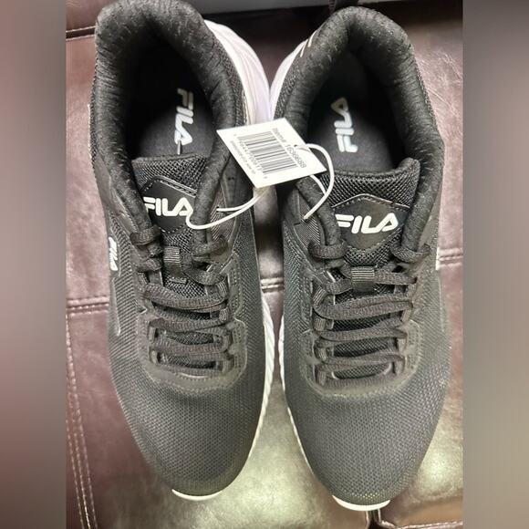 Fila Women's Winspeed Black  Lace-up Athletic Running Shoe size 10 - Picture 6 of 11